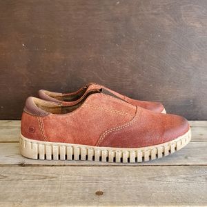 Born Berua Loafers Slip On Leather Comfort Shoes Women's Size 8.5